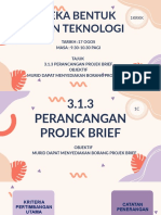 3.1.3 Perancangan Projek Brief