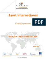 Portfolio Asyst International 2011