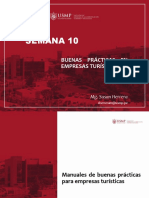 PRÁCTICAS PRE PROFESIONALES - Sem 10 - Buenas Prácticas en Empresas Turísticas