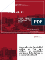 PRÁCTICAS PRE PROFESIONALES - Sem 11 - Cómo Reinventar La Actividad Turística en Perú