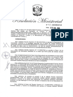 Protocolo Sanitario Sectorial Para Hostales Categorizados y Establecimientos de Hospedaje No Clasificados Ni Categorizados