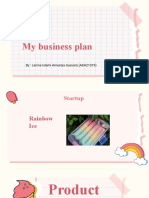 My Business Plan: By: Lenina Islami Arnestya Guevara (AKA21019)