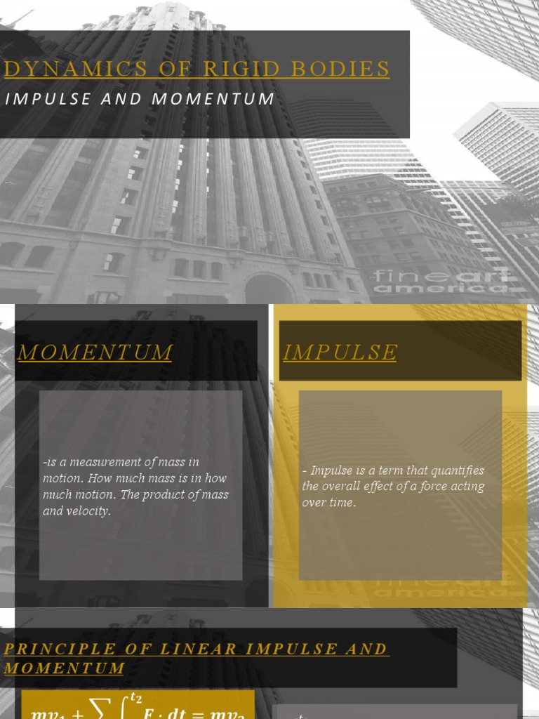 Impulse And Momentum Pdf Momentum Force