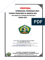 Contoh Proposal Bop Kemenag