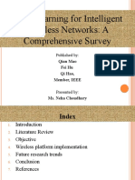 Deep Learning For Intelligent Wireless Networks: A Comprehensive Survey