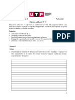 UTP - Problemas y Desafíos en El Perú Actual - PC1 - 2021-B