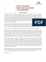 Gestão do Conhecimento: Modelo de Criação do Conhecimento Organizacional