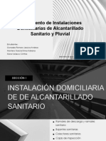 Reglamento de Instalaciones Domiciliarias de Alcantarillado Sanitario y Pluvial