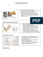Testes de Tornozelo