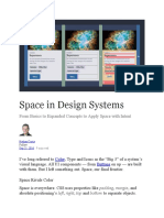 Space in Design Systems