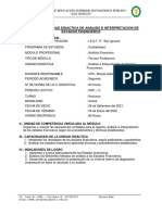 SYLABUS Analisis e Interpretacion de EEFF