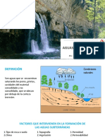 Semana 9 - Aguas Subterraneas y Glaciares