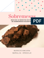 Sobremesas Saudáveis - Nutricionista Natalia Stedile