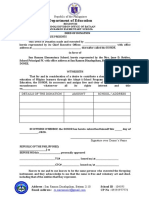 Deed of Donation and Acceptance