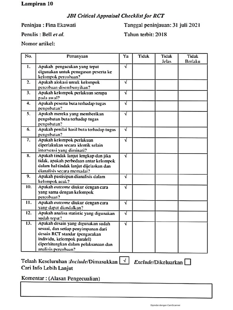 Lampiran 10 JBI Tools | PDF