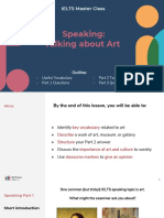 Speaking Skills - Talking About Art & Culture Handout