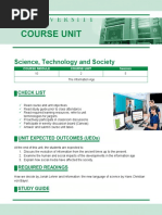 Course Unit- Information Age