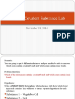 Ionic vs Covalent Substance Lab 1