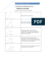 Geometry Lesson 3 Constructions and Loci