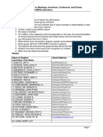 Introduction To Meetings, Incentives, Conference, and Events Management-MICE Laboratory