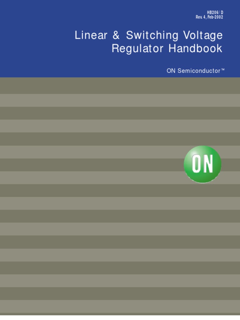 Linear & Switching Voltage Regulator Handbook | PDF | Amplifier | Power ...