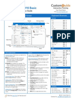 Outlook 2016 Basic Quick Reference