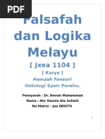 Download Syair Perahu by Nur Ain Mohd Amin SN5361940 doc pdf