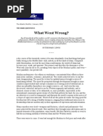 Bernard Lewis What Went Wrong