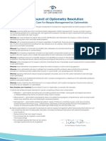 CVI WCO Standard of Care Resolution - r08v01 - US English 1