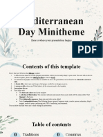 Mediterranean Day Minitheme by Slidesgo