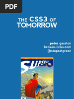 The CSS3 of Tomorrow