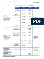 NUS School of Computing Master of Computing (General Track) - Essential Modules Semester 2, AY2020/2021