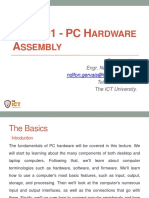 ICT 1101 - PC HARDWARE AND COMPONENTS