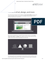 Beginning Graphic Design - Fundamentals of Design Print Page
