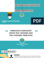 Resume Penelitian Komparatif - Yudha Aditya Fiandra - S3 PTK FT UNP