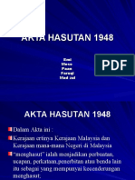 Akta Hasutan 1948