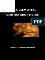 Suma Elemental Contra Abortistas - Tomás I. González Pondal