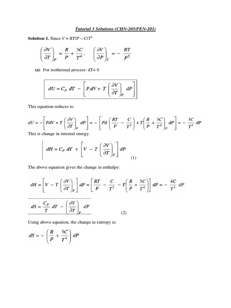 Tutorial 3 Solution Pdf