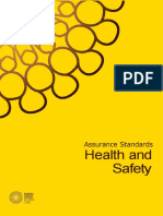 Health and Safety Assurance Standards R4