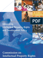 Integrating Intellectual Property Rights and Development Policy