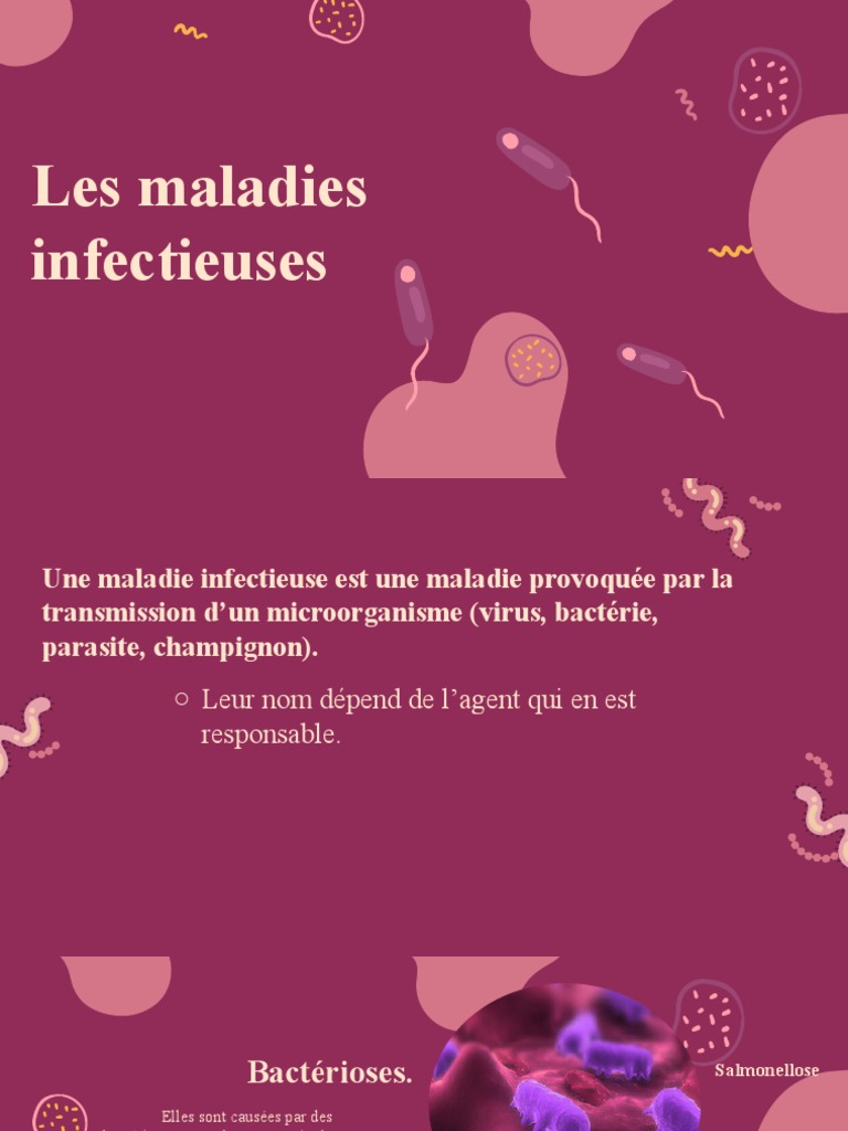 Maladies Infectieuses : Types et Transmission | PDF | Infection | Micro ...