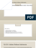 Pembentukan Kata Bahasa Indonesi, Teks Akademik Genre Macro Dan Mikro