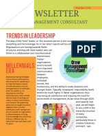 Newsletter: Trends in Leadership