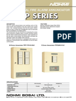 Conventional Fire Alarm Annunciator: Description Features