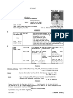 Arindam Basu: Resume