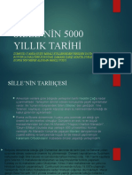 Si̇lle'Ni̇n 5000 Yillik Tari̇hi̇