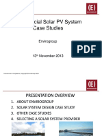 Commercial Solar PV System Case Studies: Envirogroup