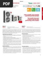 I-32 V5 Pompa Di Calore Inverter Monoblocco Da 4 KW Sino a 18 KW
