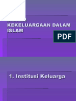 Sistem Kekeluargaan Dalam Islam