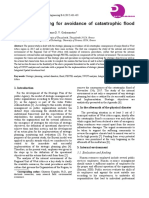 Strategic Planning For Avoidance of Catastrophic Flood Consequences